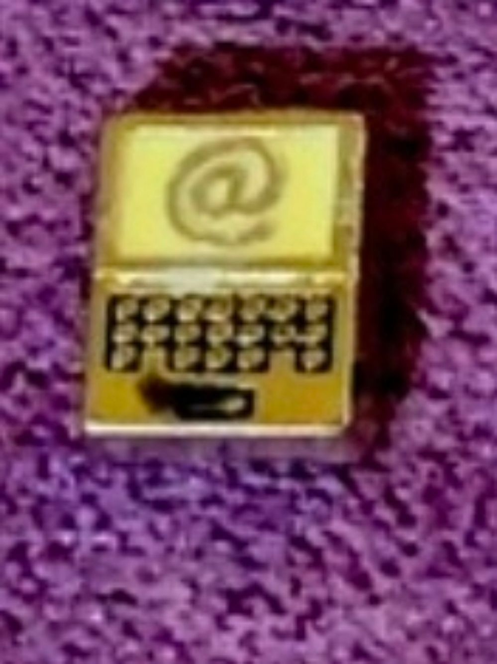 Laptop Charm For Floating Lockets